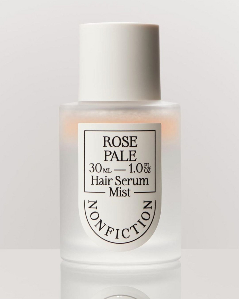 논픽션 로즈 페일 헤어 세럼 미스트 30ml, 2만9천원.
