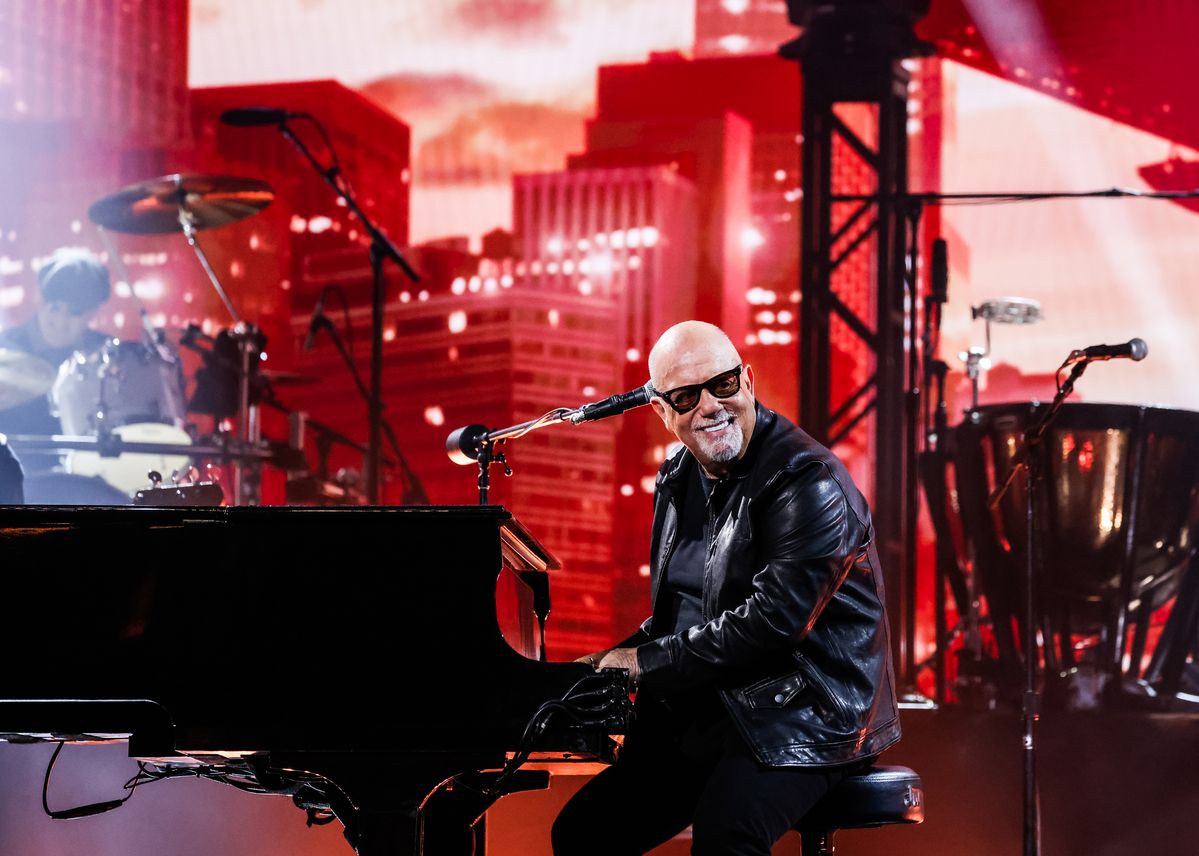 Billy Joel performs onstage during the 66th GRAMMY Awards / Getty Images