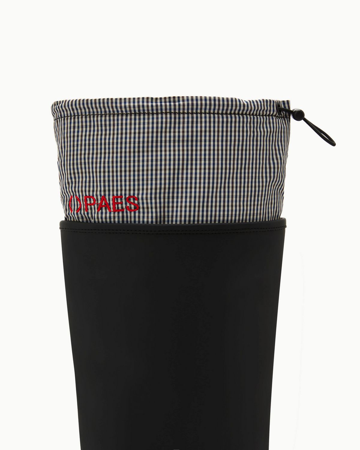 PAES, 투웨이 레인 부츠 블랙 체크 12만 9천원 