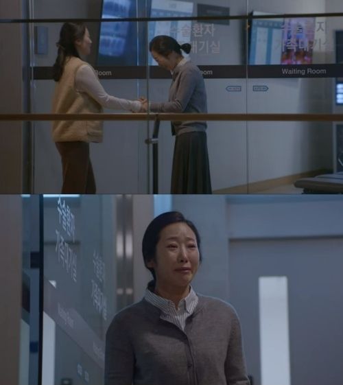 '의찬 엄마' 역 이지현 / tvN 드라마 <슬기로운 의사생활> 시즌2 화면캡처