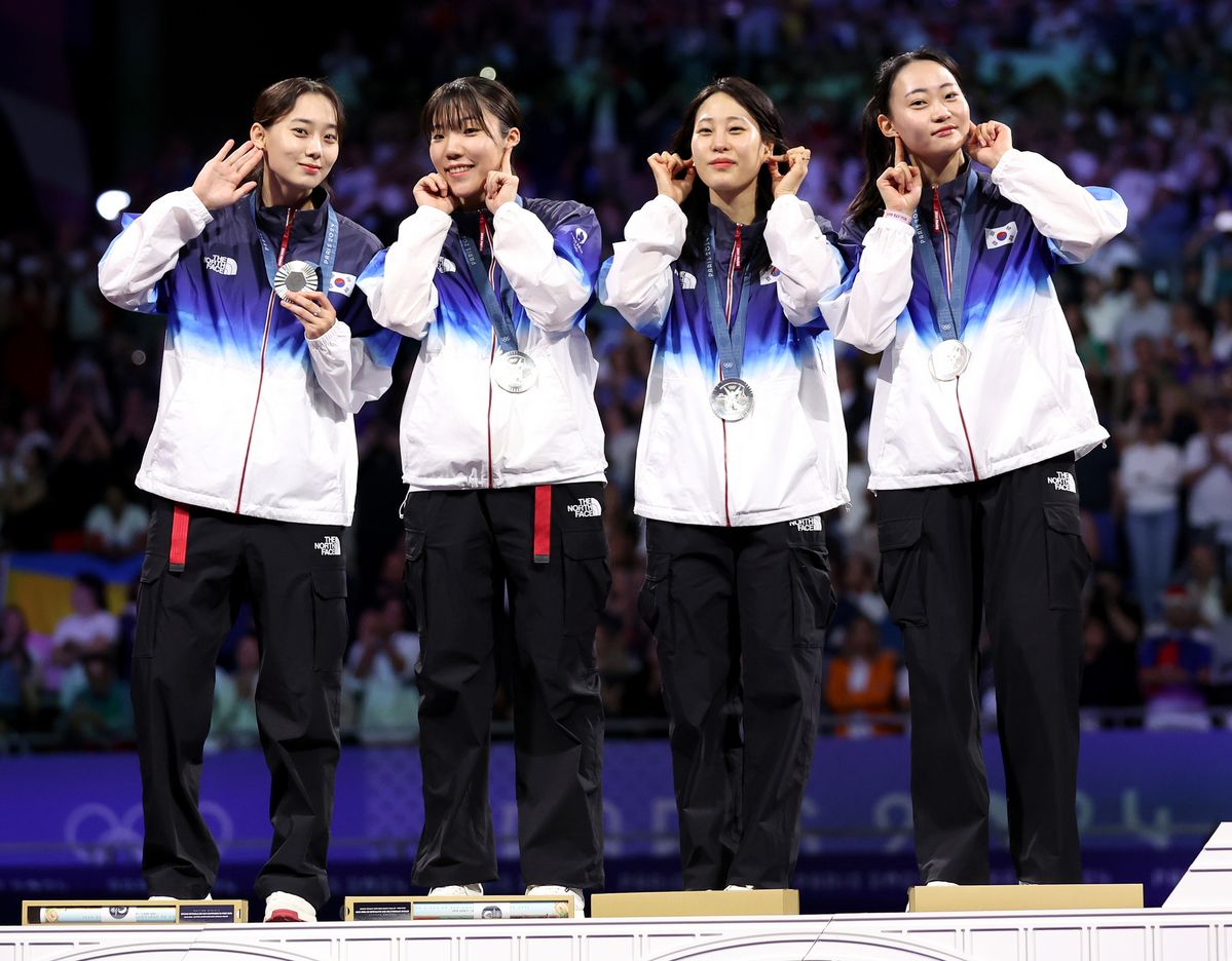 (왼쪽부터) 윤지수, 전하영, 최세빈, 전은혜 선수 Images/gettyimages