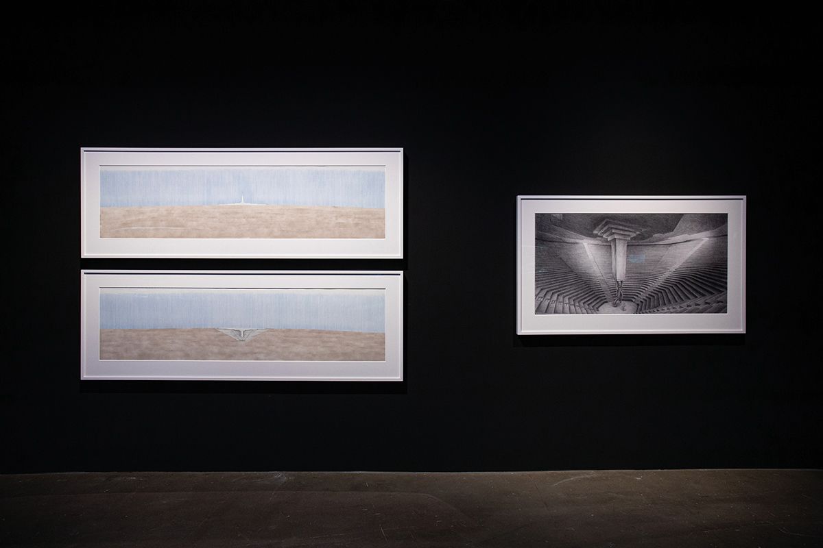 «서도호: 스페큘레이션스» 설치 전경. 사진: 남서원. 제공: 아트선재센터. ⓒ 2024. Art Sonje Center all rights reserved.