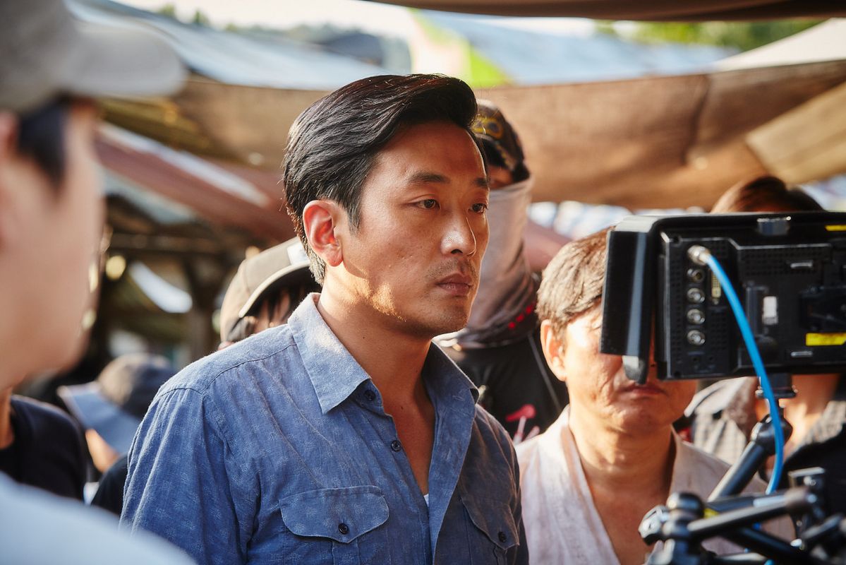 영화 <허삼관> 촬영장 스틸