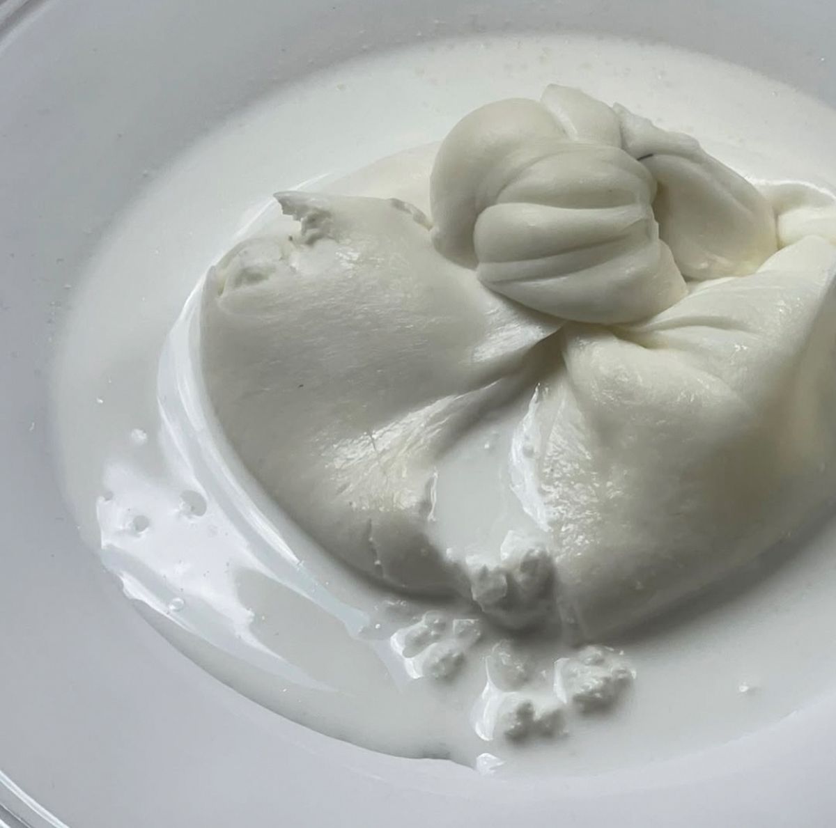 치즈에서 영감을 받은 ‘부라타’ 백.
