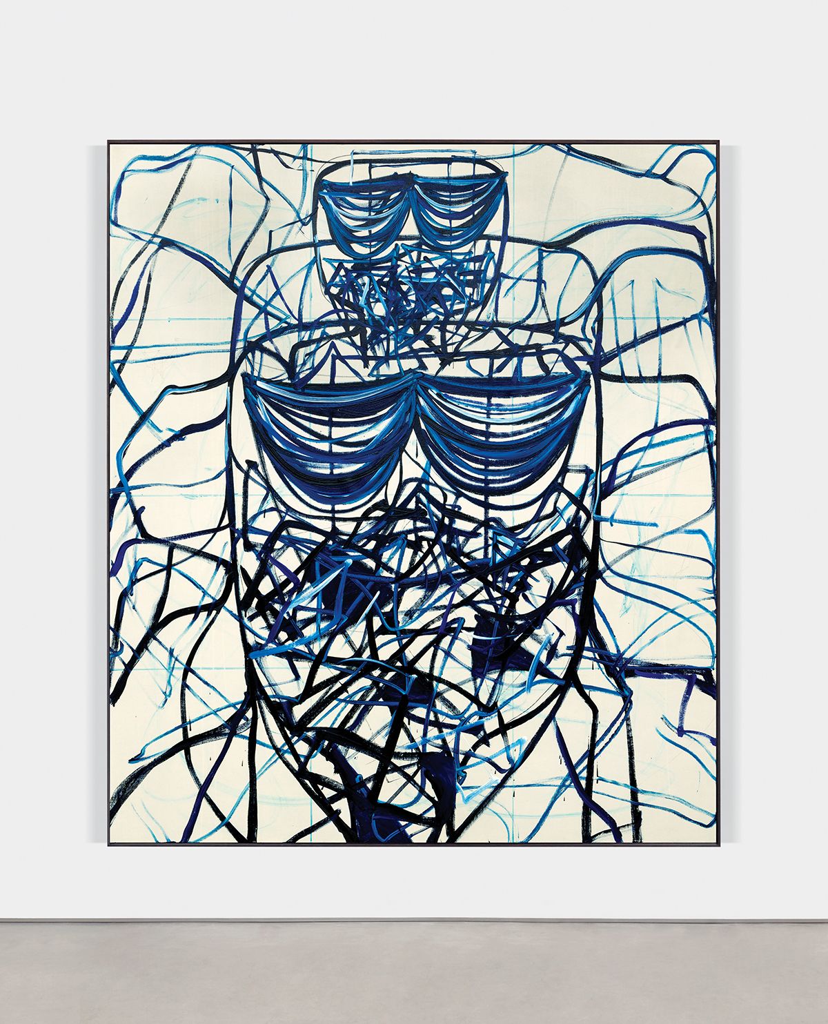 Rashid Johnson, <Soul Painting> 연작 중 <Hard Truths>, 2024. © Rashid Johnson, Courtesy the artist, Photo: Stephanie Powell.