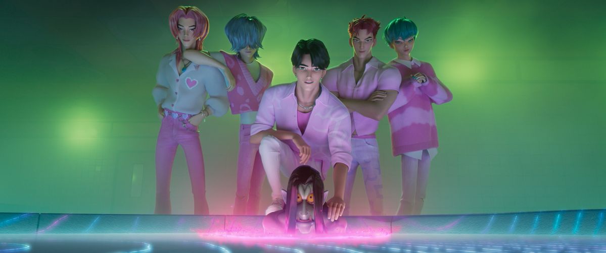 넷플릭스 애니메이션 <케이팝 데몬 헌터스> 스틸
