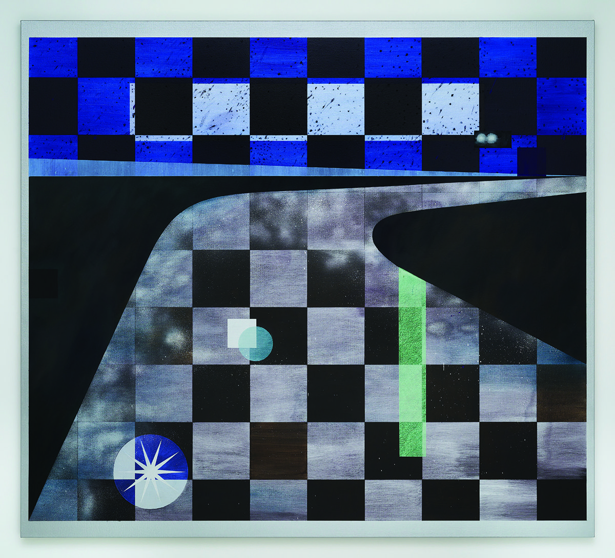 박민하, <Forecasting Dark Corners>, 2024, 180x200cm. ⓒ SONGEUN Art and Cultural Foundation and the Artist. All rights reserved.