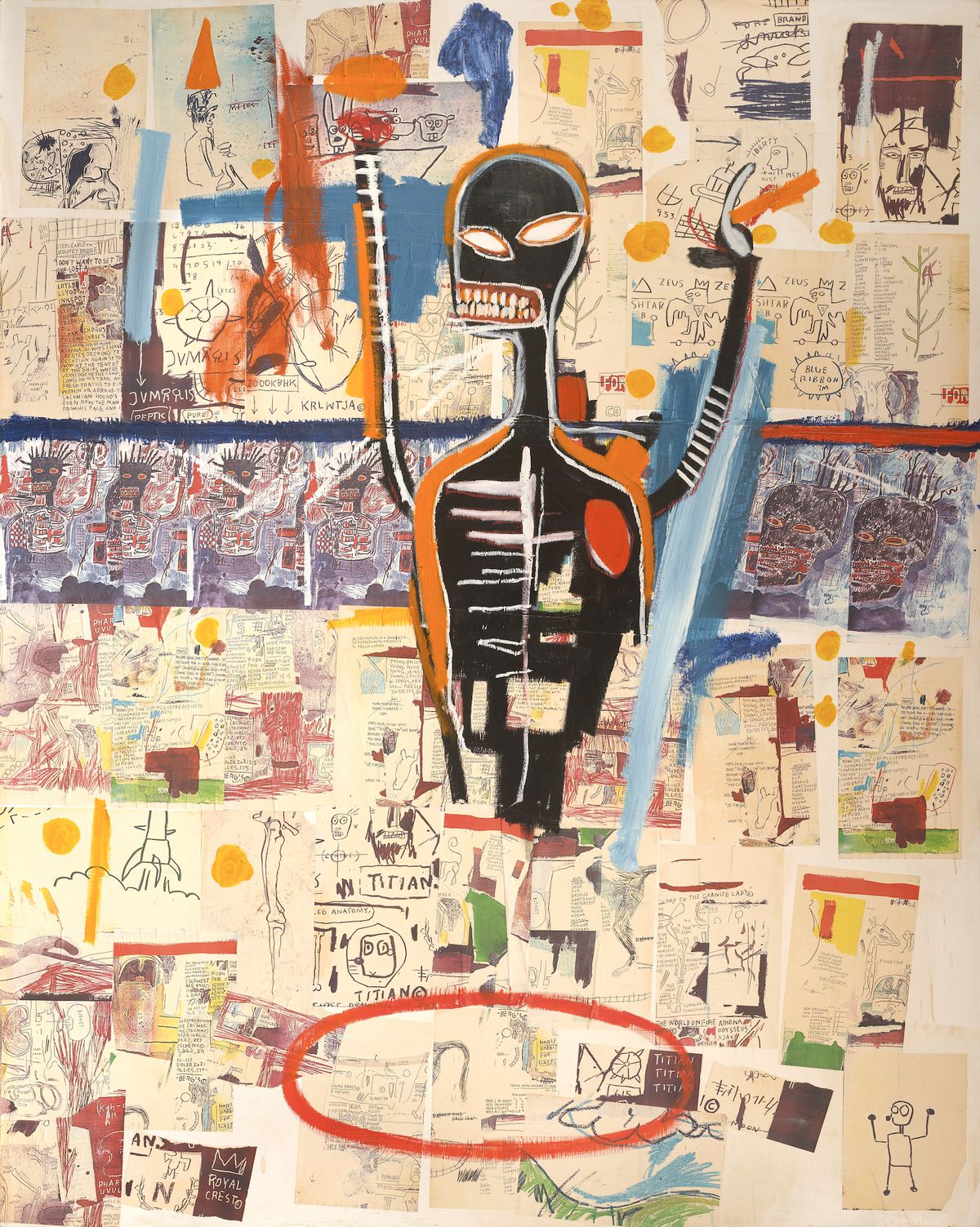 Untitled_1985© Estate of Jean-Michel Basquiat. Licensed by Artestar, New York