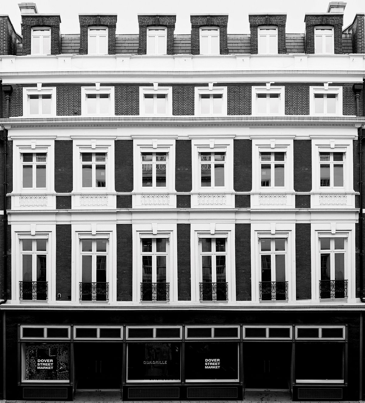 런던의 초창기 도버 스트리트 마켓.