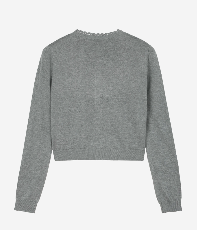 Shushu/Tong Women Logo Stitch Knit Cardigan 55만원대