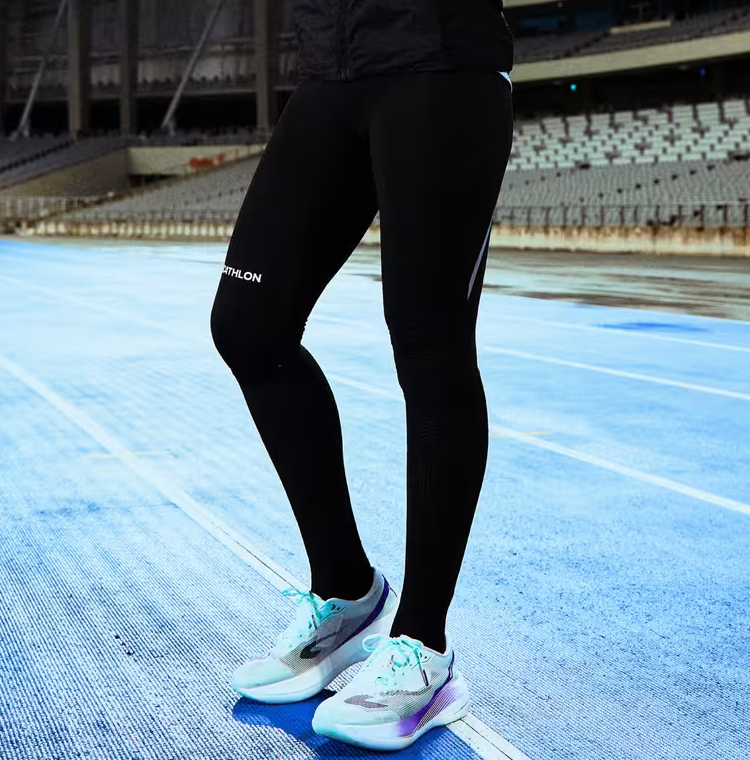 데카트론 여성 러닝 레깅스 런 웜 500