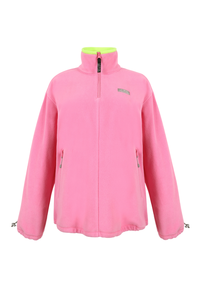 샌디리앙 핑크 플리스 재킷, 79만3천원