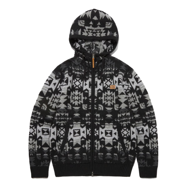 남녀공용 후드집업 나바호 에어울 스웨터 후디