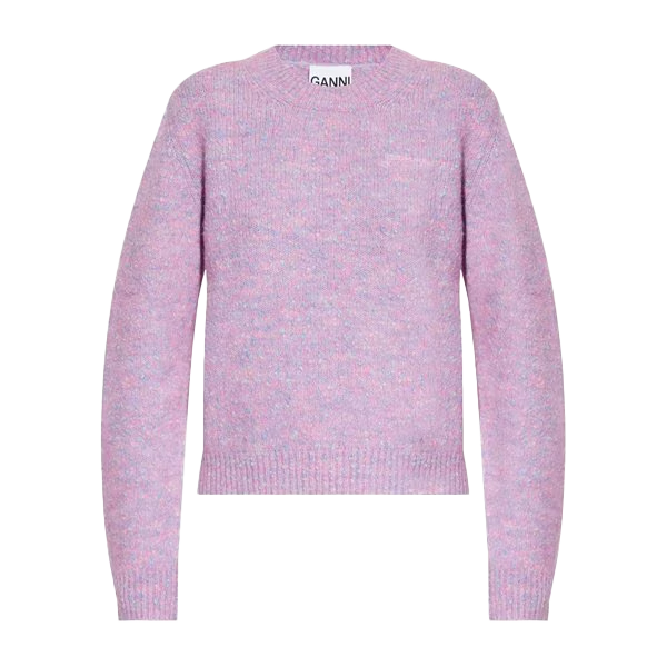 알파카 코튼 믹스 니트