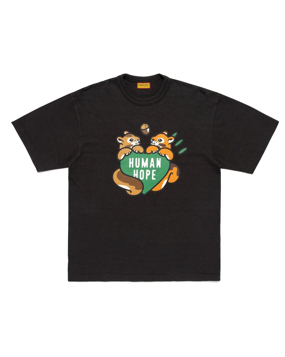 블랙 휴먼 호프 그래픽 티셔츠, 13만원대