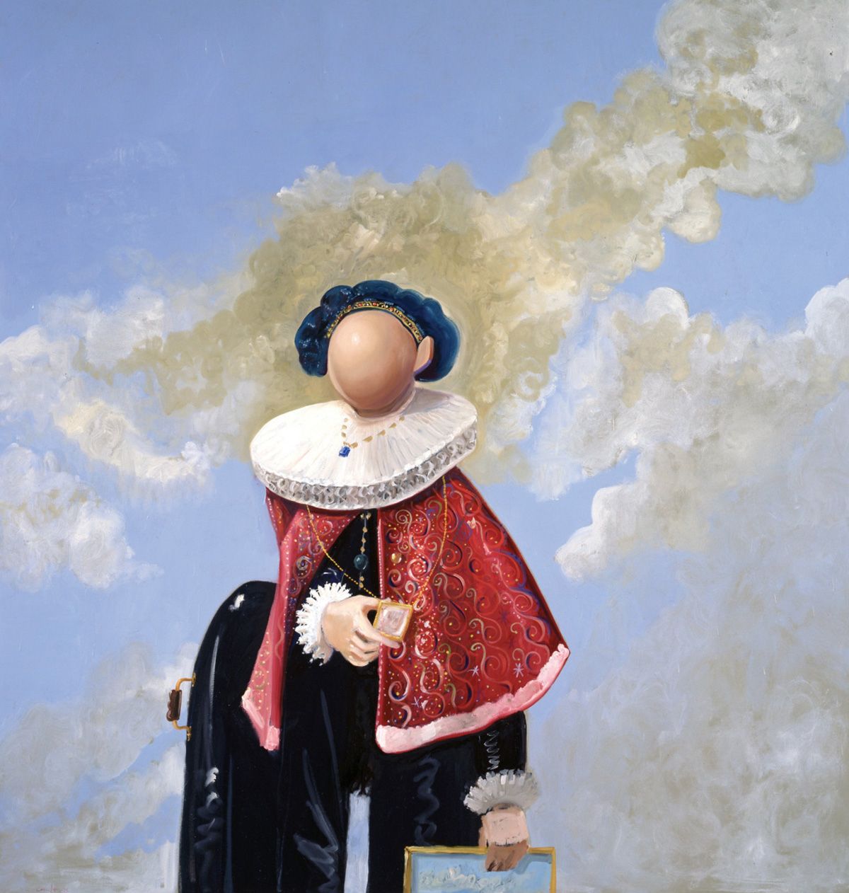 George Condo, <The Portable Artist>, 1995, Private collection. ⓒ ADAGP