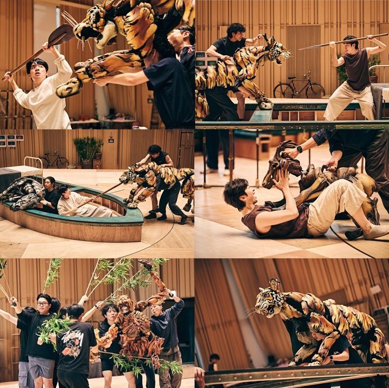 연극 <라이프 오브 파이> 연습 현장 / 에스앤코