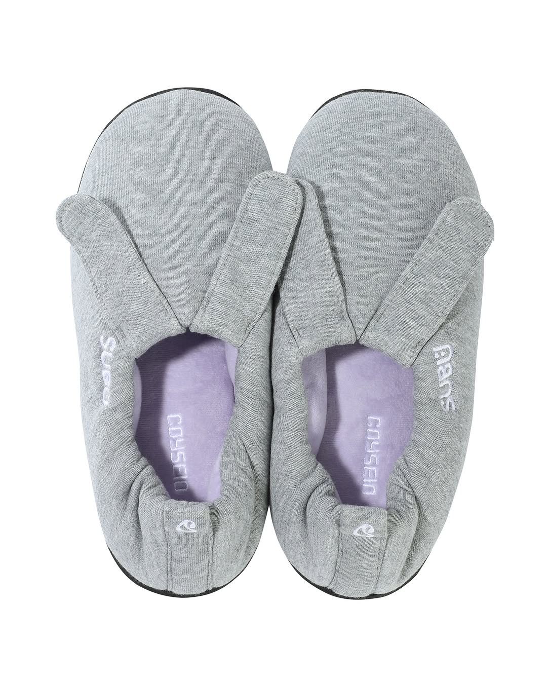 COYSEIO X SUBU BUNNY SWEAT PADDING SHOES MELANGE GREY, 16만8천원