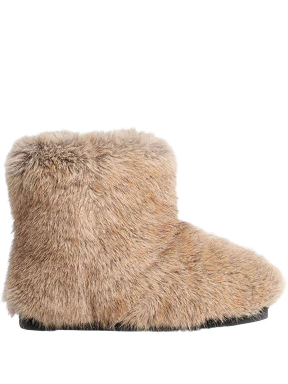 조이 페이크 퍼 앵클 부츠