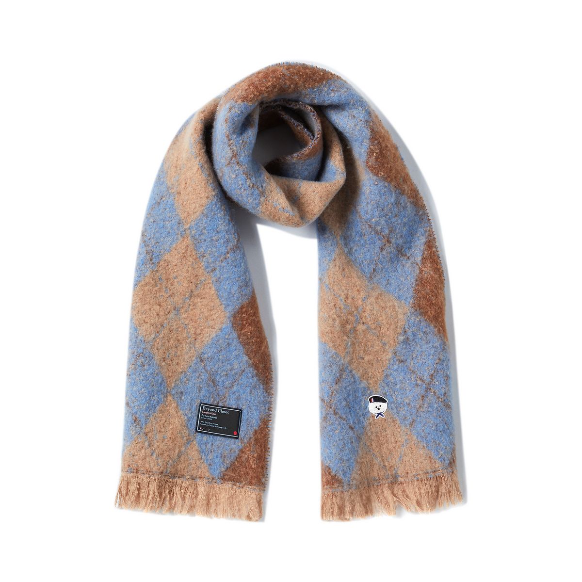 뉴 파리지앵 아가일 머플러