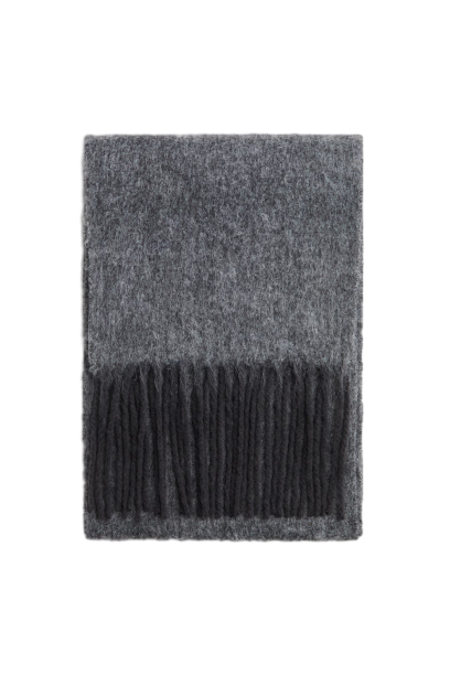 머플러 그레이 멜란지