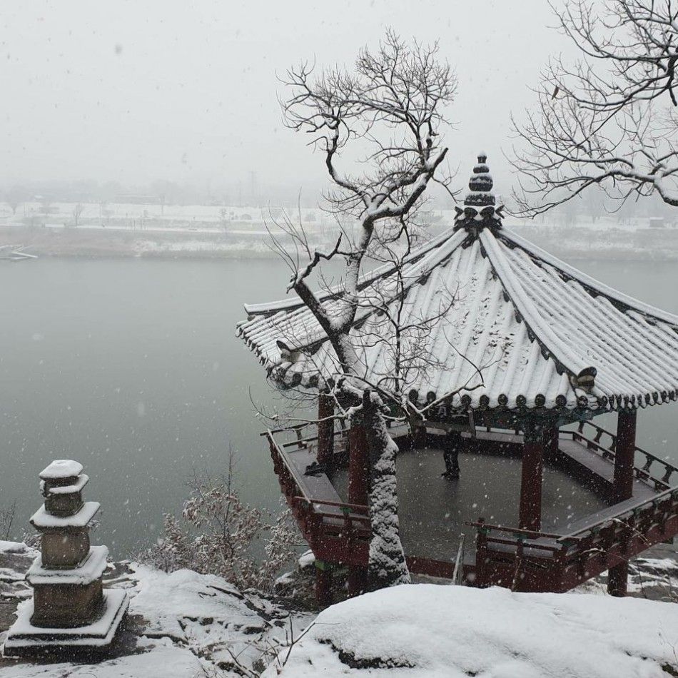 눈 내리는 신륵사 / 신륵사 제공