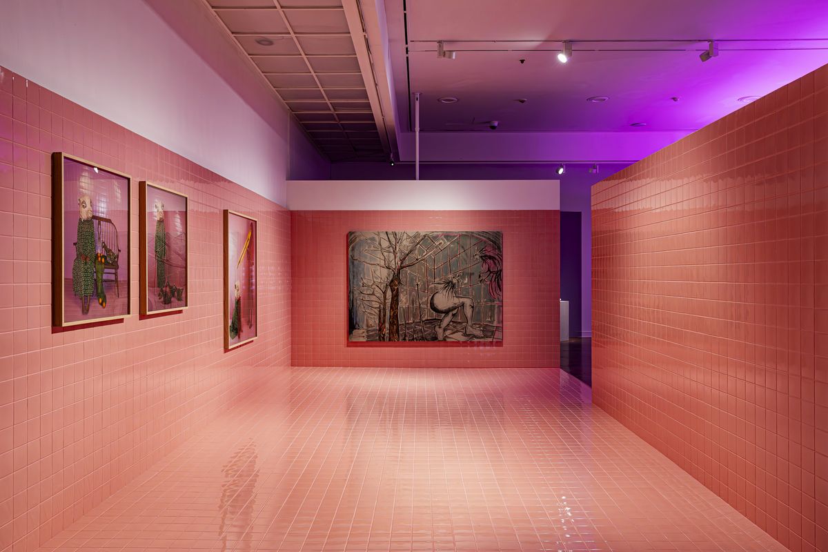 아랍에미리트 현대미술전 《근접한 세계》 전경 (20)