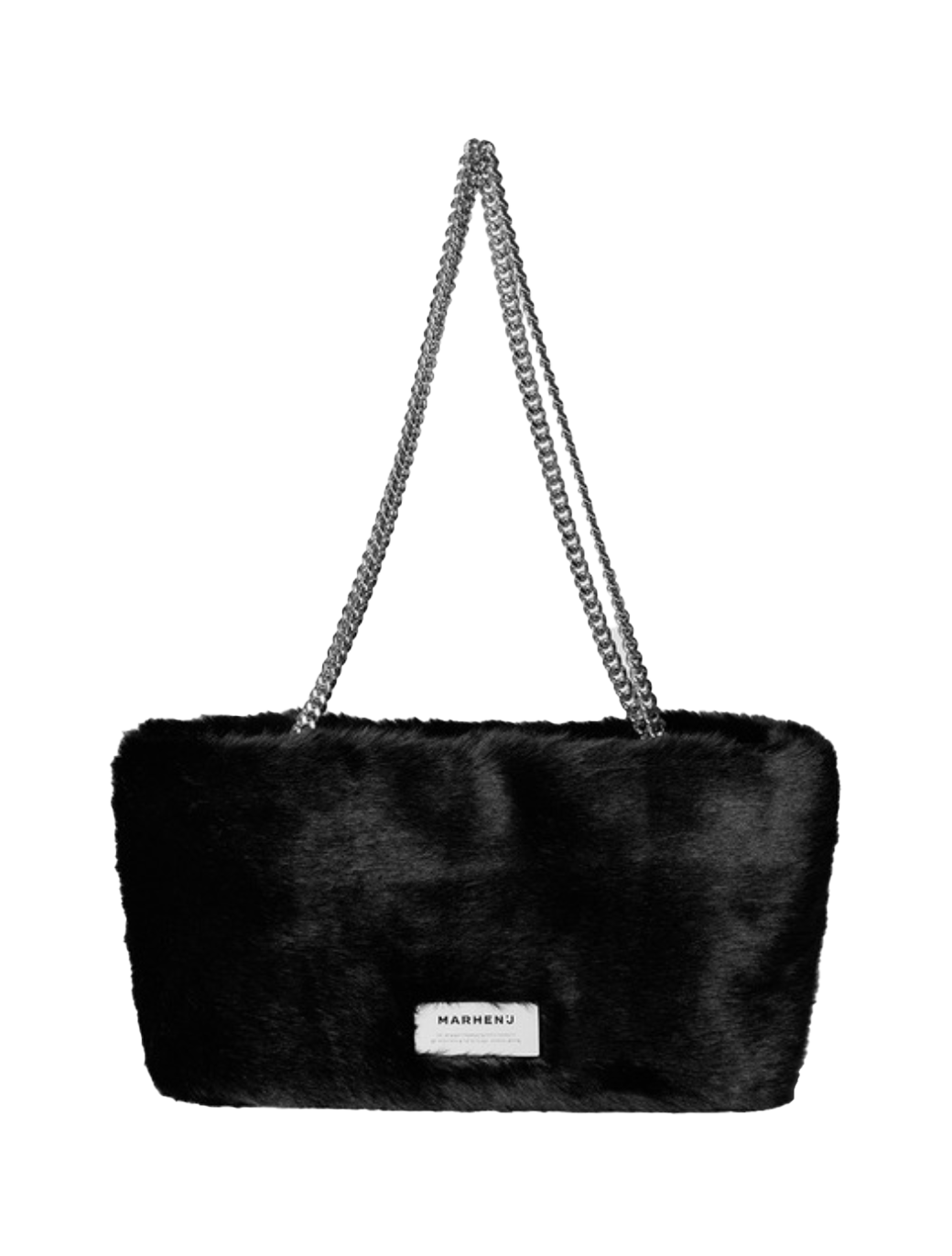 노바 페이크퍼 체인 숄더 백