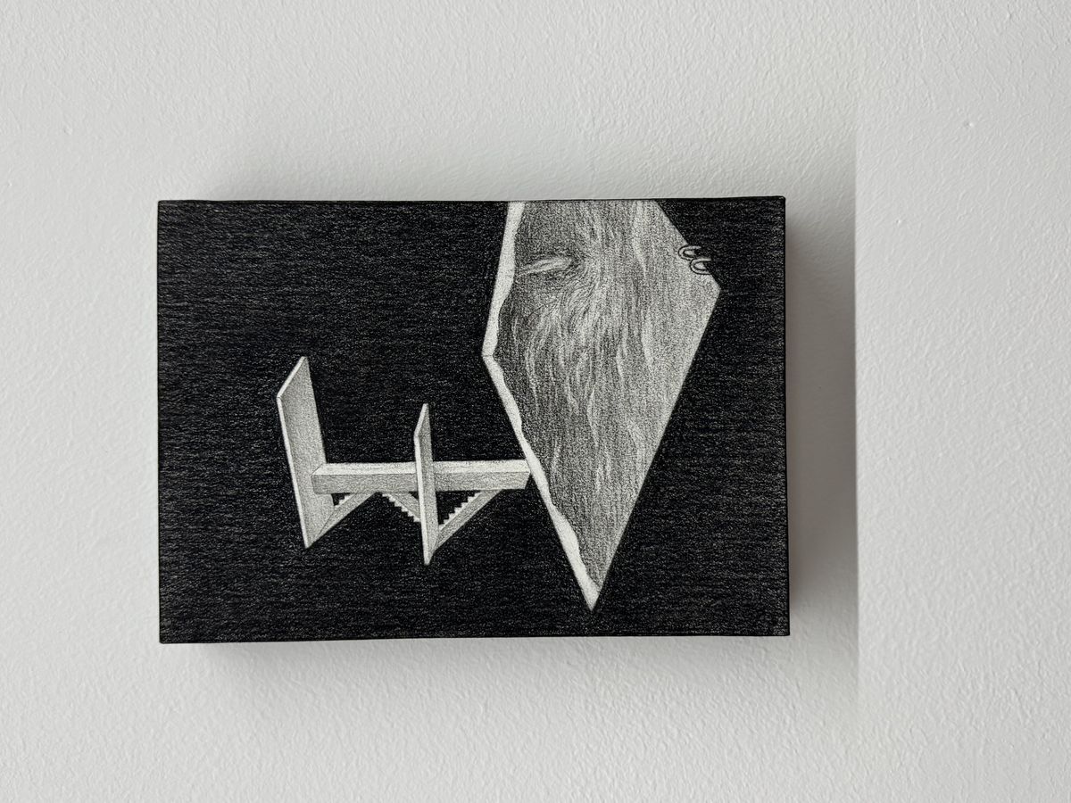 무진형제, <긍지의 날>, 2025, 24개의 판넬에 콩테 드로잉, 각 22.7 x 15.8 cm. 사진: 고영진