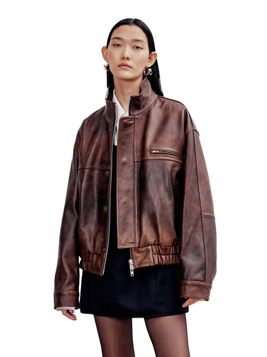 Cowhide Bomber Jacket