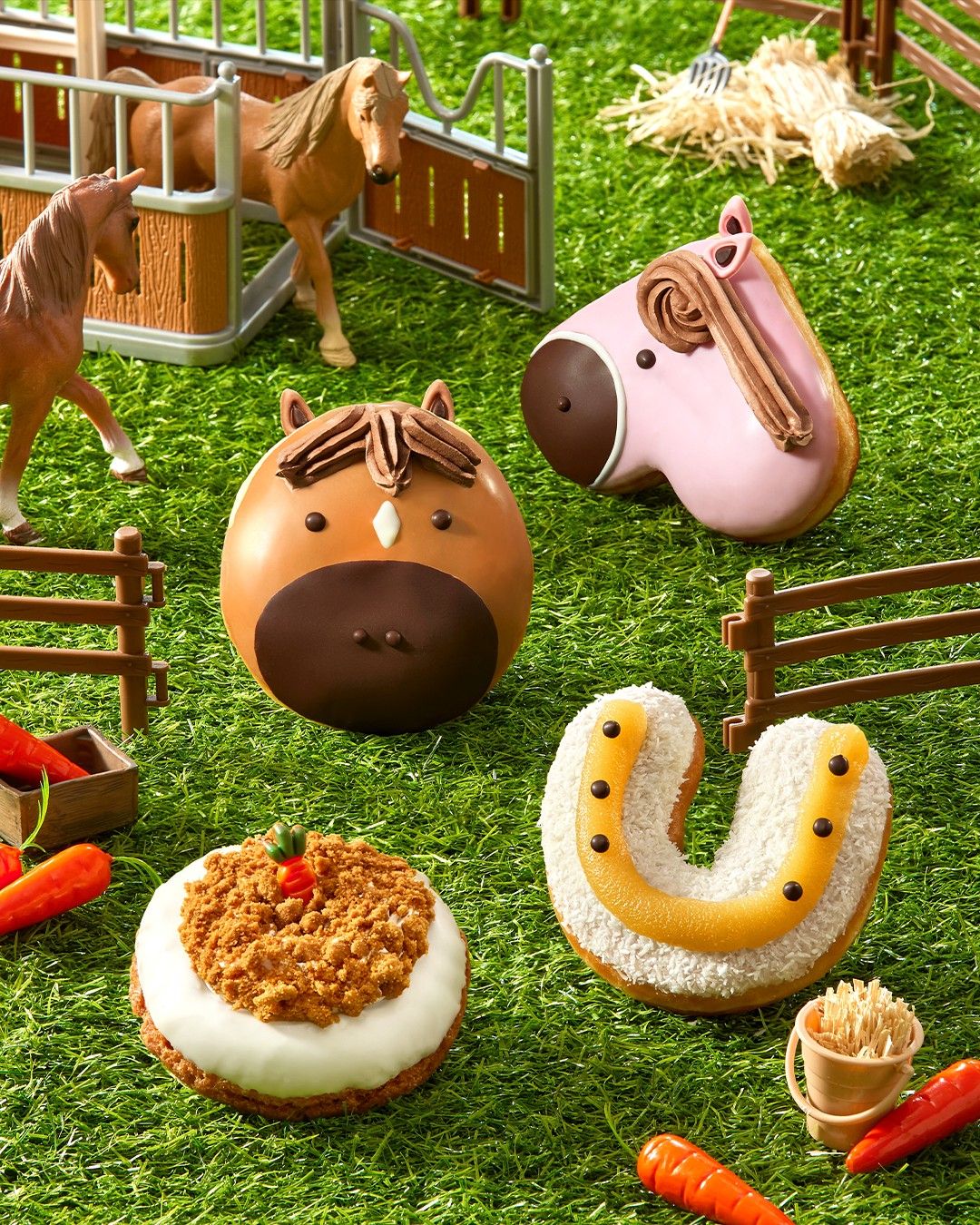 크리스피 크림 복받으란말이야 도넛 4종