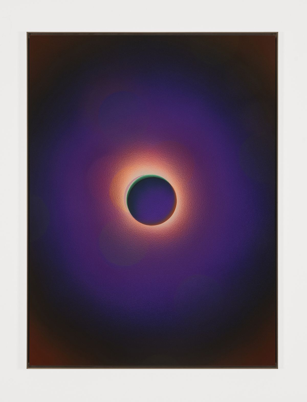 최지목 Jimok Choi 눈 먼 풍경 Blind Landscape 2026 acrylic on canvas 130.3 x 97 cm, 132.5 x 99 x 4 cm artist frame GBJMC-926087