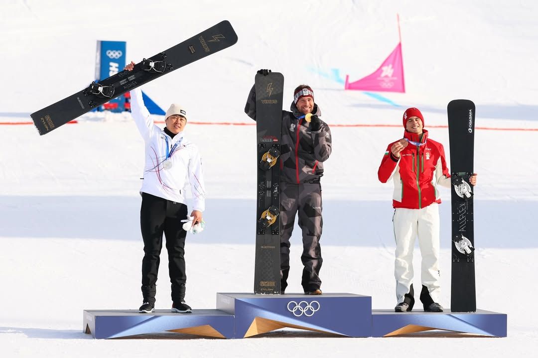 금메달을 차지한 오스트리아 베냐민 카를과 동메달을 차지한 불가리아의 테르벨 잠피로프. @sangkyum__kim