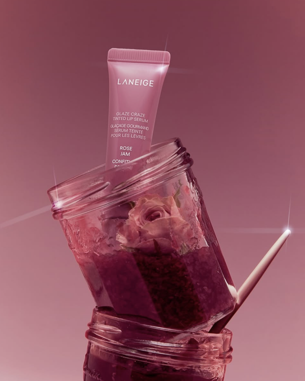 라네즈 글레이즈 크레이즈 틴티드 립 세럼 로즈잼 2만2천원