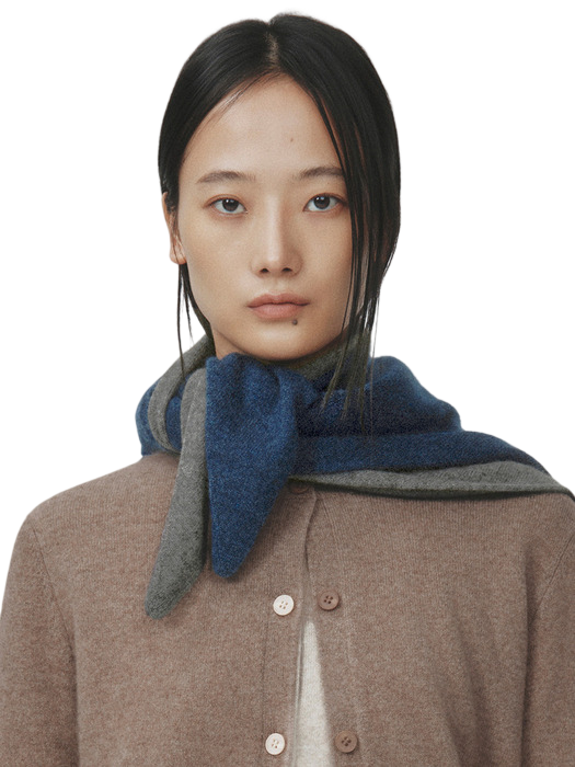 캐시미어 100% 머플러 트라이앵글 반다나