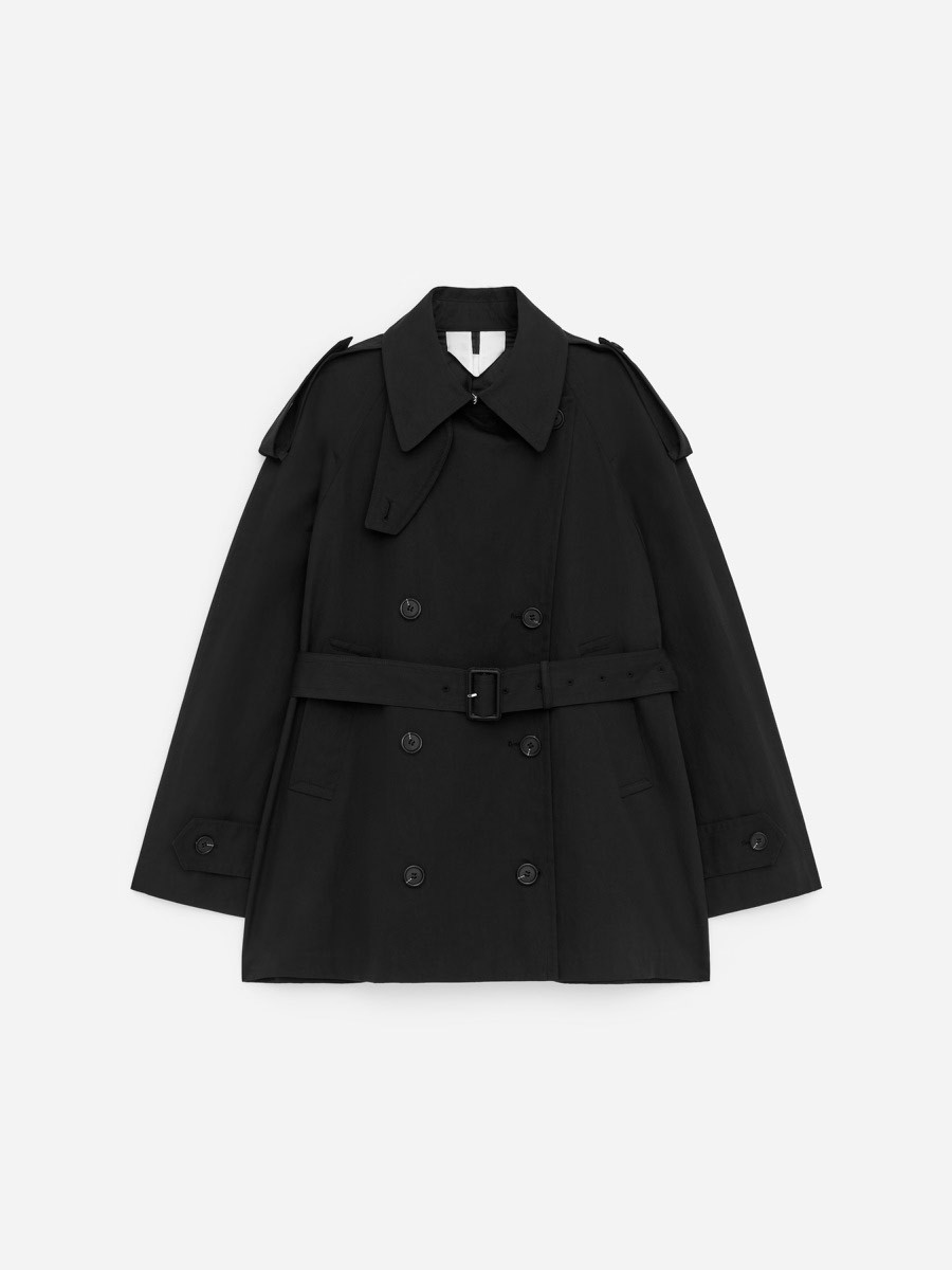 오버사이즈 트렌치 재킷