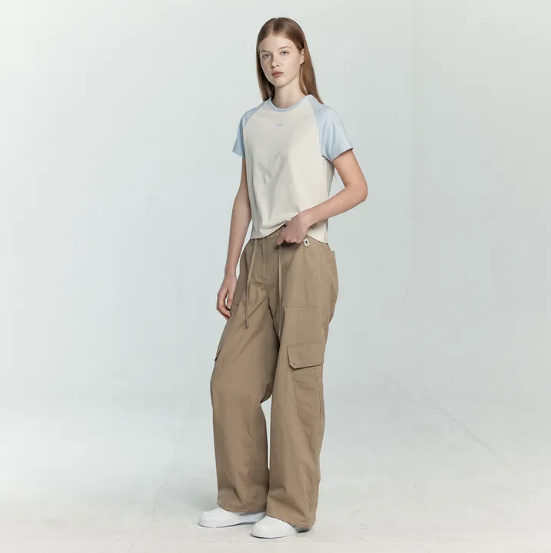 오아이오아이 컬렉션 나일론 카고 팬츠 13만9천원