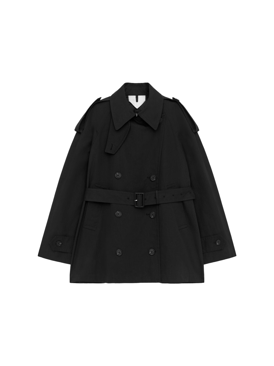 오버사이즈 트렌치 재킷