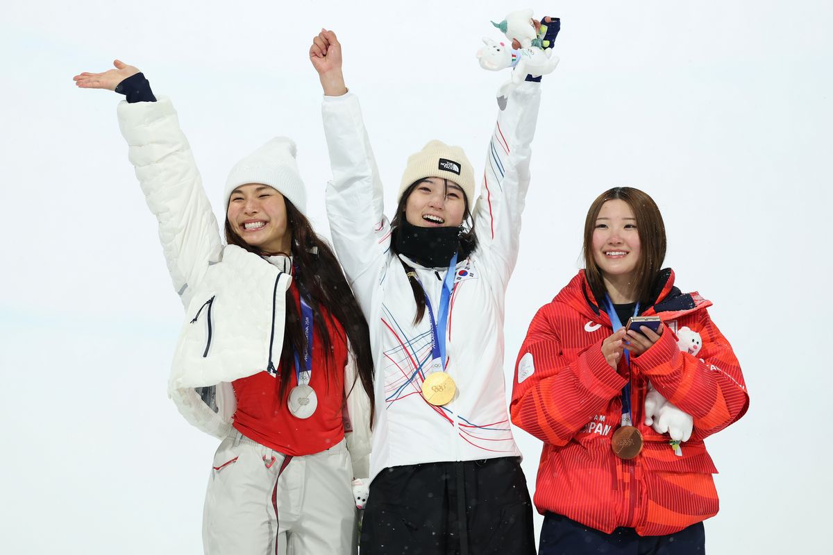 여자 하프파이프 금메달 최가온 선수