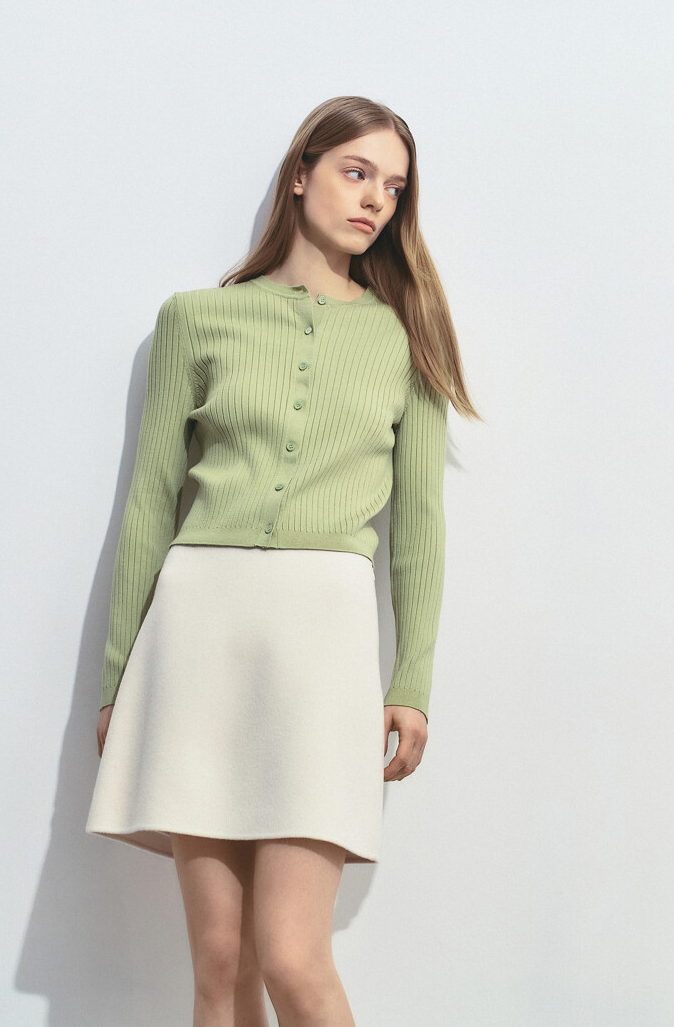 클럽 모나코 비스코스 립 가디건 33만8천원