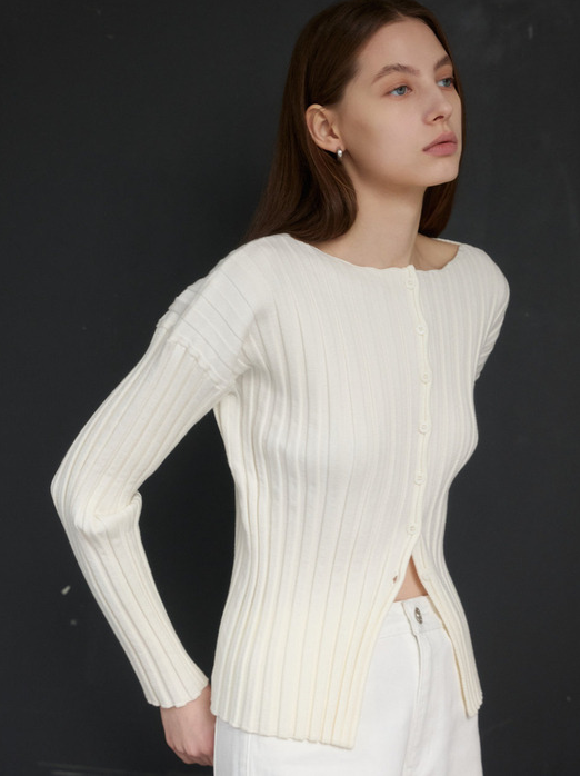 프론트로우 볼드 립 니트 가디건 8만9천원대 