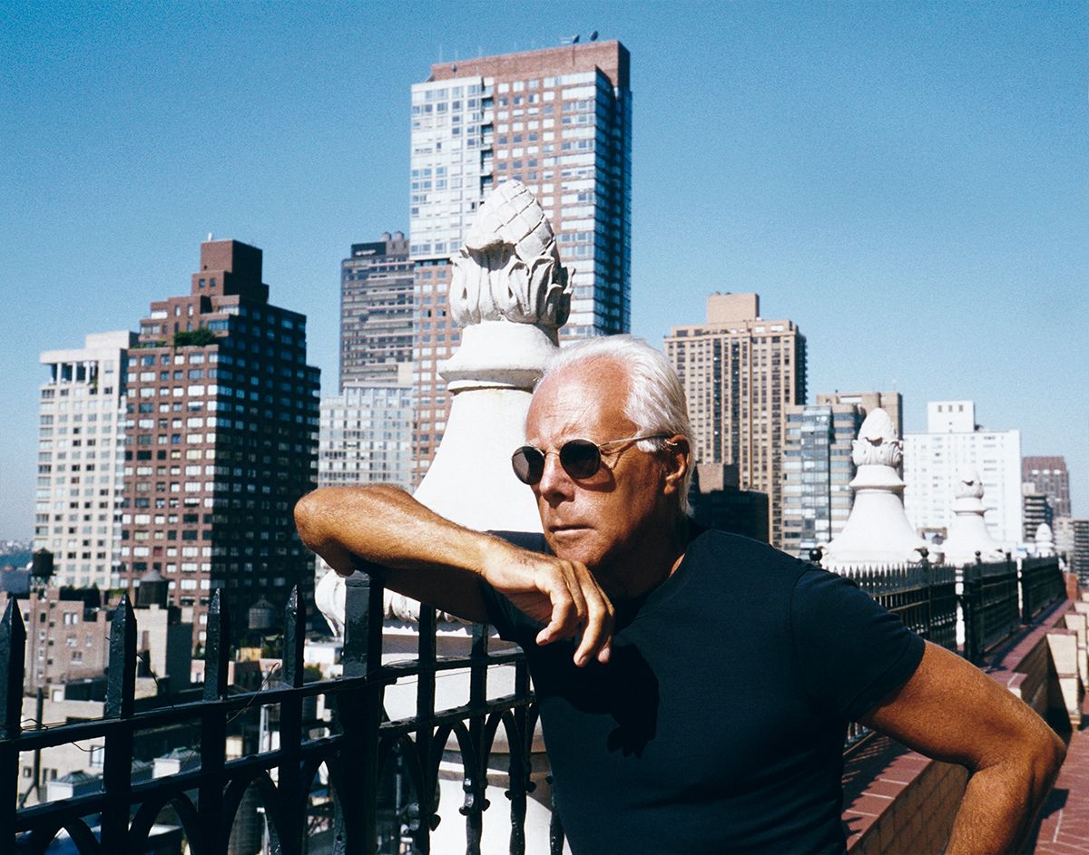 뉴욕 자택에서. 