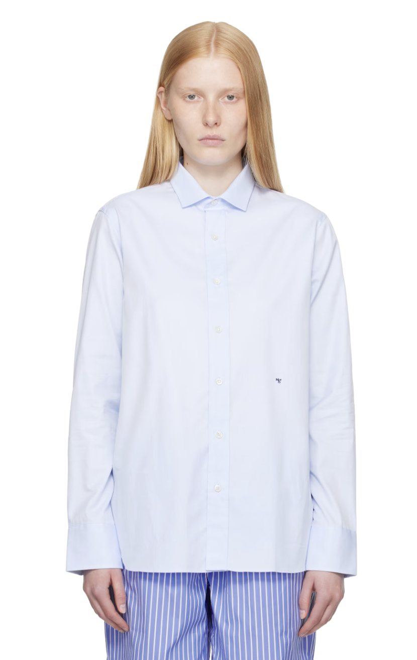 블루 클래식 셔츠