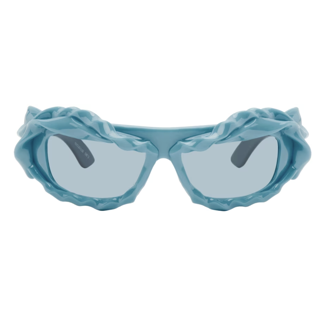 블루 트위스트 선글라스