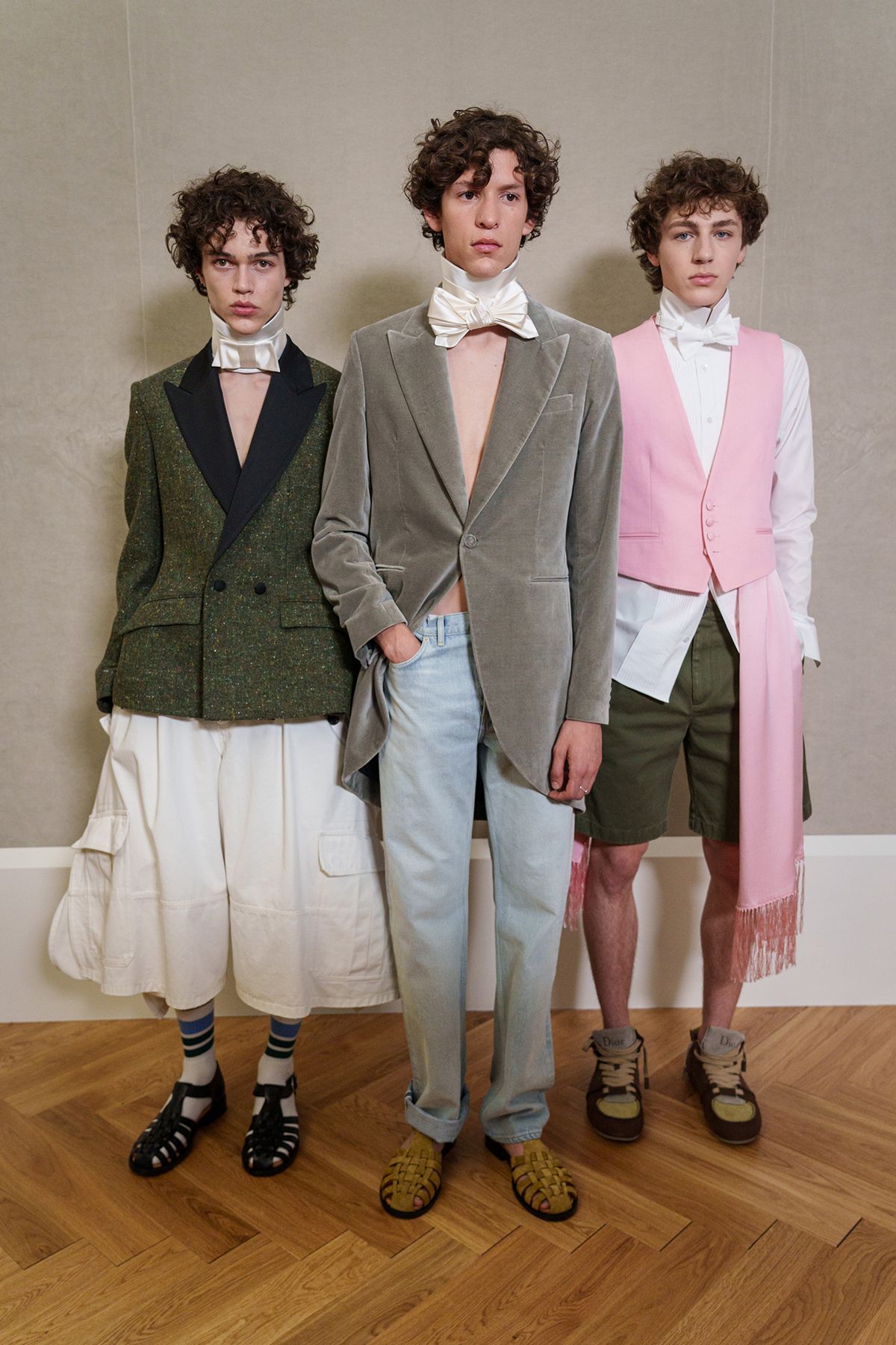 ‘청춘에 바치는 송가’와도 같았던 2026 S/S 남성 컬렉션.