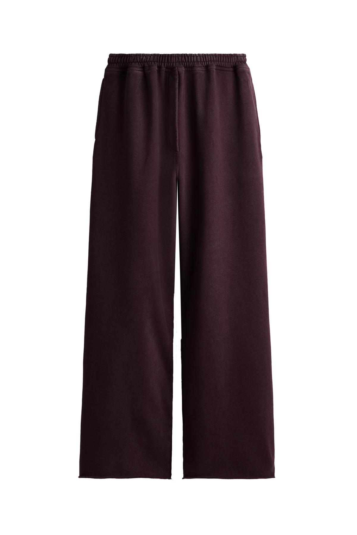 코튼 와이드 조거 팬츠