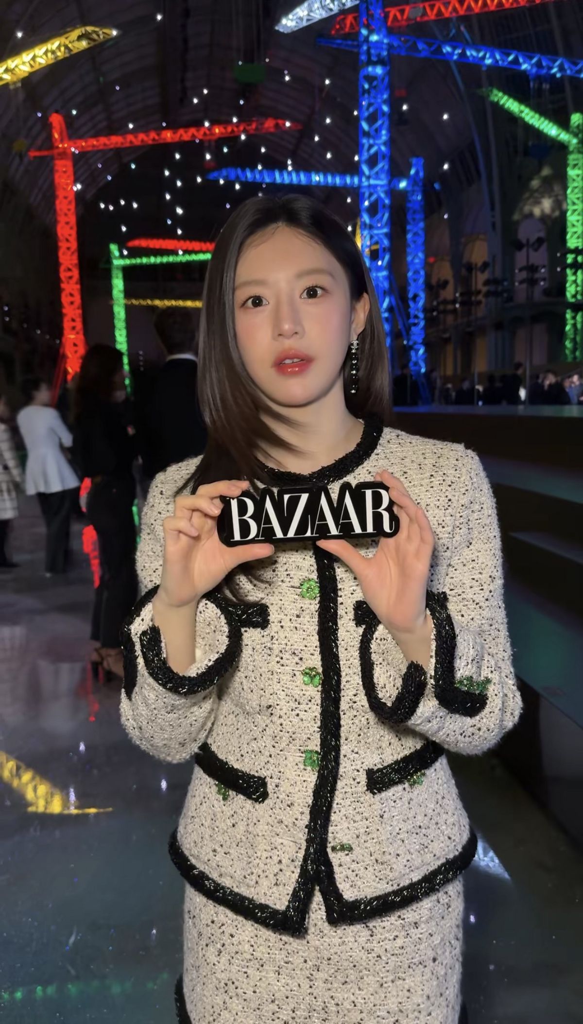 샤넬쇼에 참석한 배우 고윤정