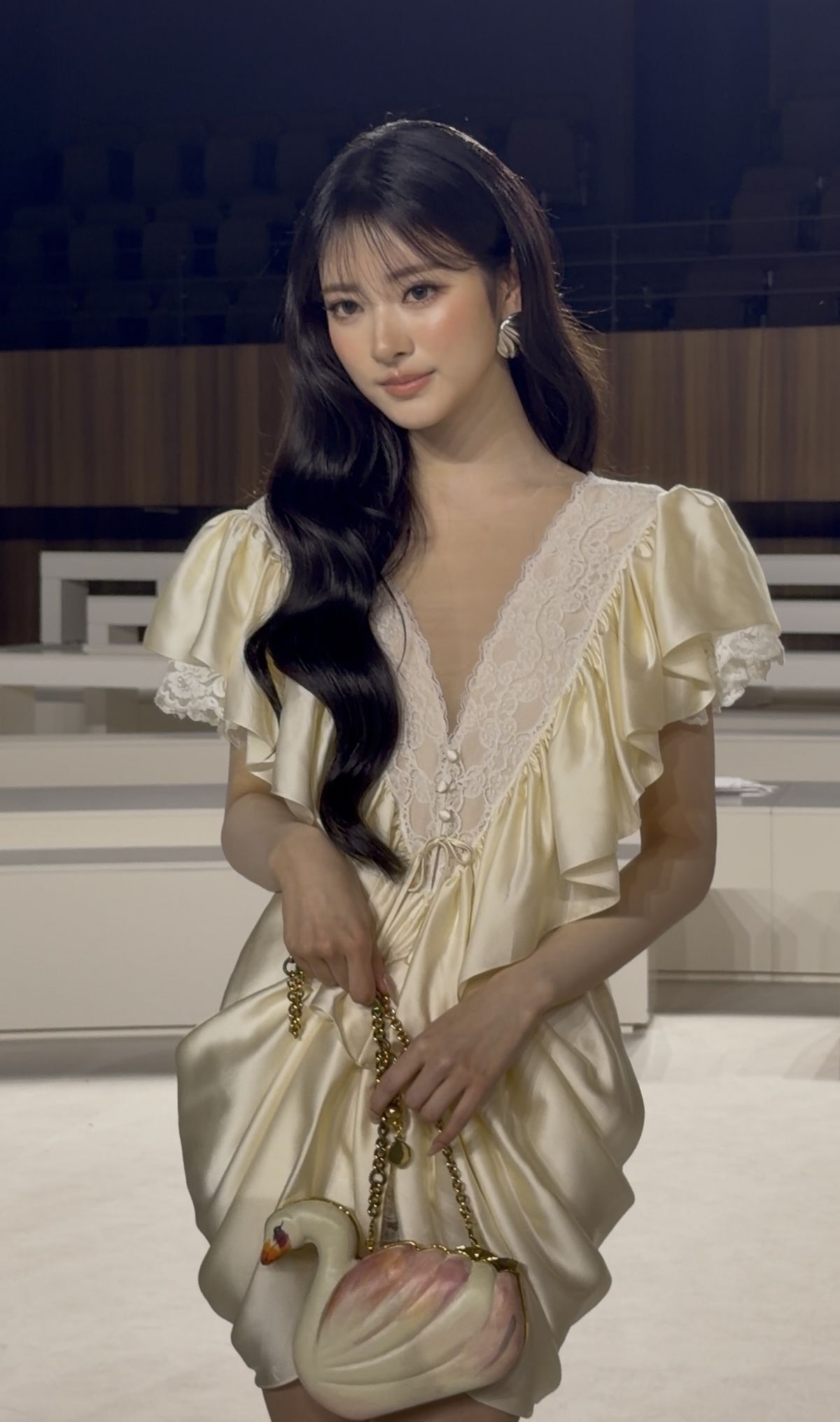 끌로에쇼에 참석한 미야오 안나