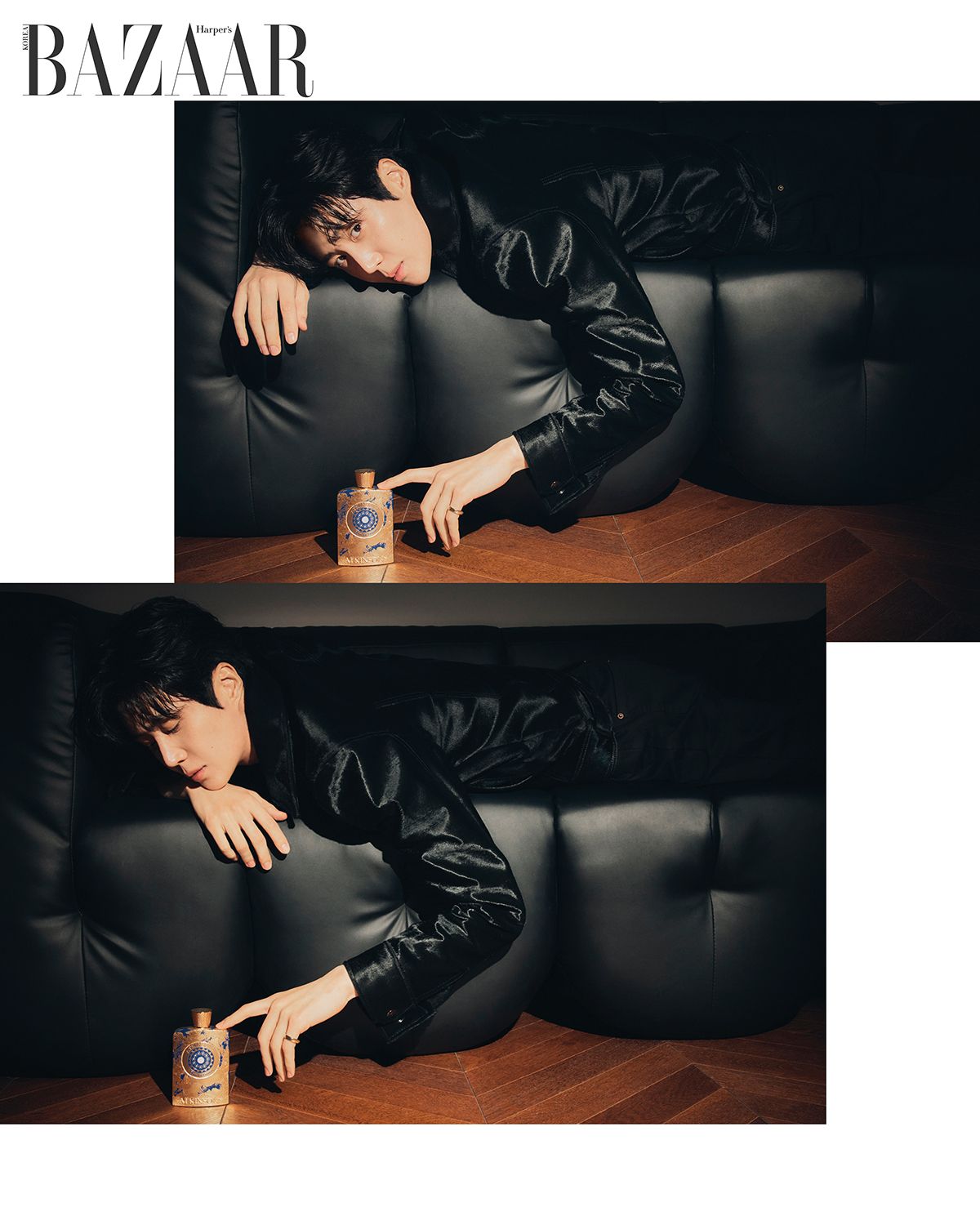 김선호가 입은 재킷은 Qui. 팬츠, 반지는 스타일리스트 소장품.