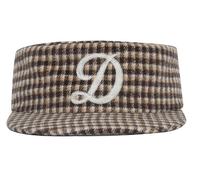 DEF 체크 필박스 캡